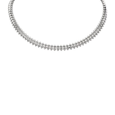 CARTIER CLASH DE NECKLACE MEDIUM SIZE 18K WHITE GOLD N7424408